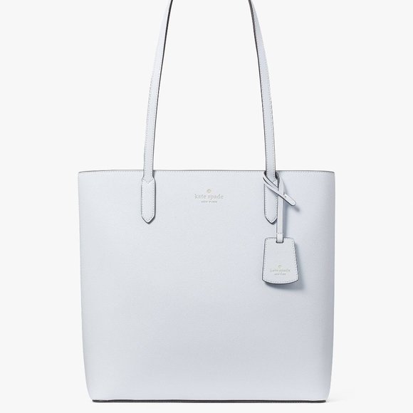 New Kate Spade Brynn Saffiano Tote Pale Sapphirine - Picture 1 of 5